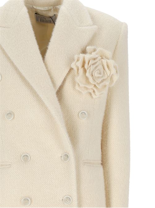 Beige brushed effect jacket GIUSEPPE DI MORABITO | 03PFJA075F0332402